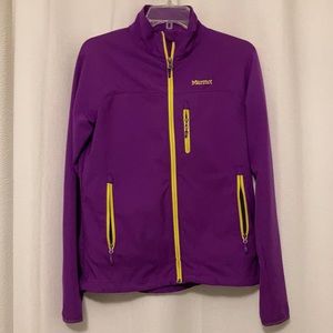 Purple/Yellow Marmot Womens Medium Jacket